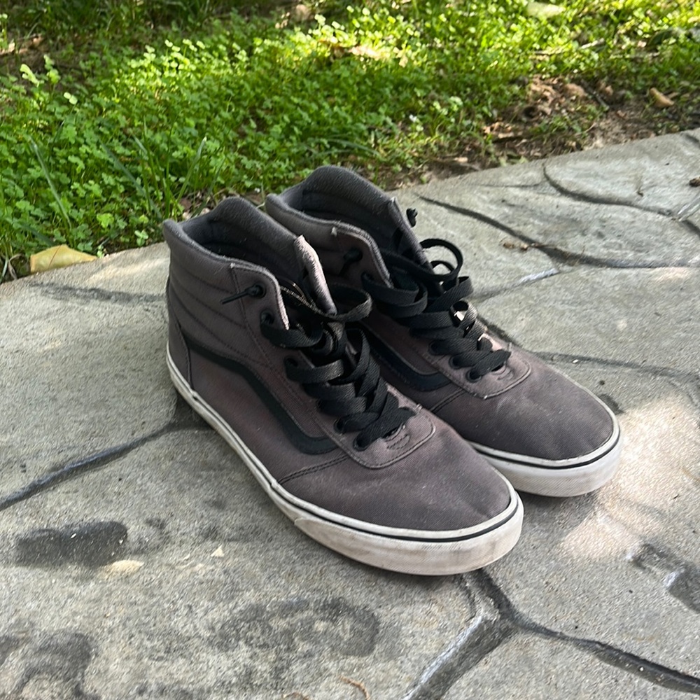 Grey Hightop Vans